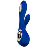 LELO Vibromasseur Soraya Wave 22 x 3.8 cm Bleu nuit